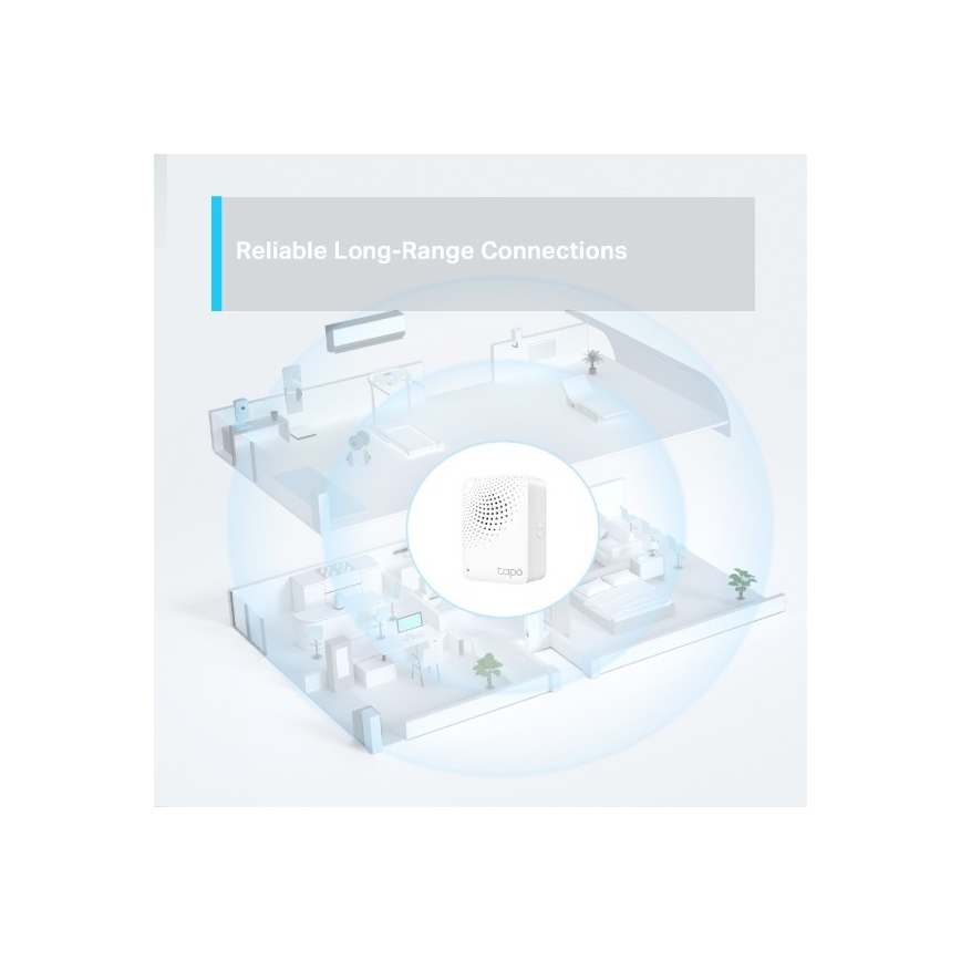 TP-Link - Розумний шлюз (хаб) MATTER Wi-Fi Tapo H100