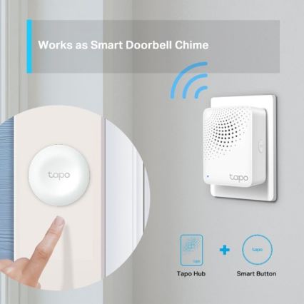 TP-Link - Розумний шлюз (хаб) MATTER Wi-Fi Tapo H100