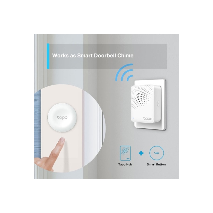 TP-Link - Розумний шлюз (хаб) MATTER Wi-Fi Tapo H100