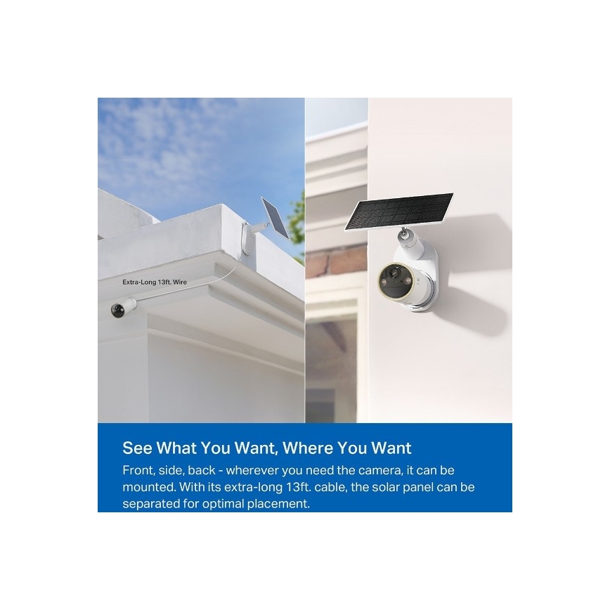 TP-Link - Уличная камера на солнечных батареях IP66 Wi-Fi