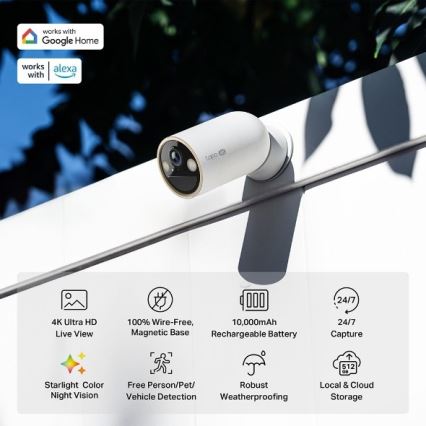 TP-Link - Уличная камера с датчиком 10000 мА·ч IP66 Wi-Fi