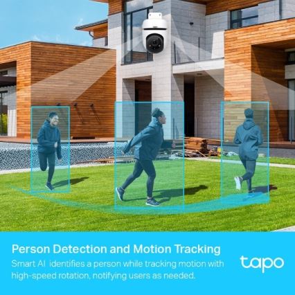 TP-Link - Уличная камера с датчиком, IP65, Wi-Fi