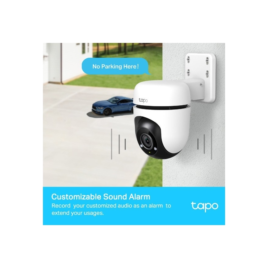 TP-Link - Уличная камера с датчиком, IP65, Wi-Fi