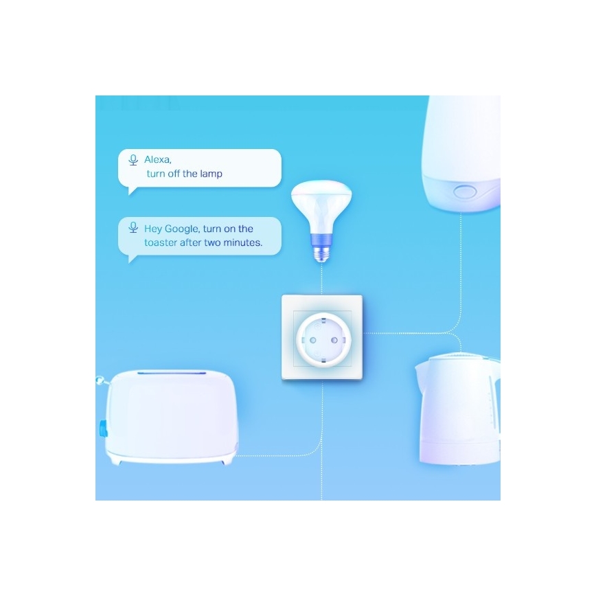 TP-Link - Умная розетка F 3680 Вт Wi-Fi