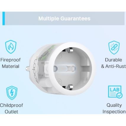 TP-Link - Умная розетка F 3680 Вт Wi-Fi
