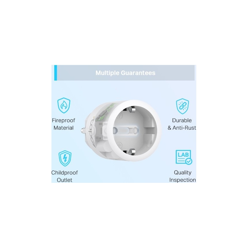 TP-Link - Умная розетка F 3680 Вт Wi-Fi