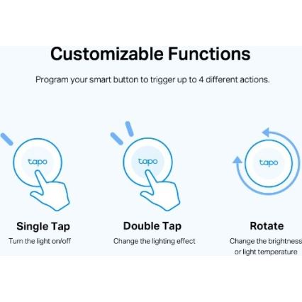 TP-Link - Умная кнопка 1xCR2032 Wi-Fi