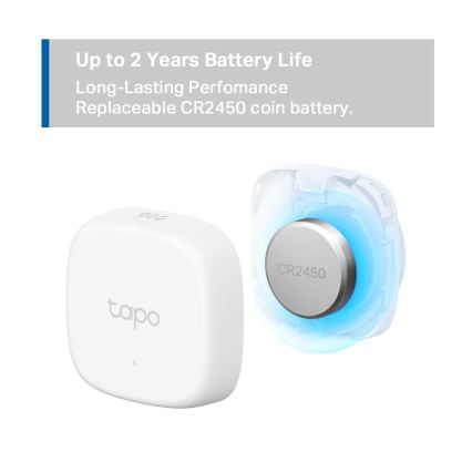 TP-Link - Умный датчик температуры и влажности, питание от 1xCR2450, Wi-Fi