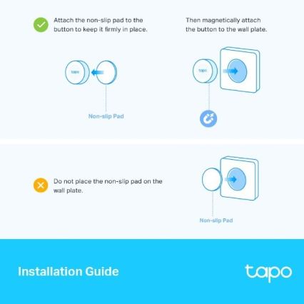 TP-Link - Умный сенсорный диммер 1xCR2032 Wi-Fi