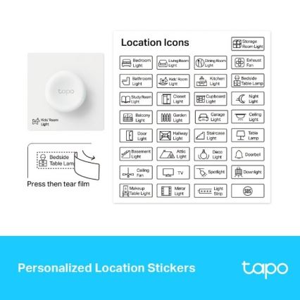TP-Link - Умный сенсорный диммер 1xCR2032 Wi-Fi