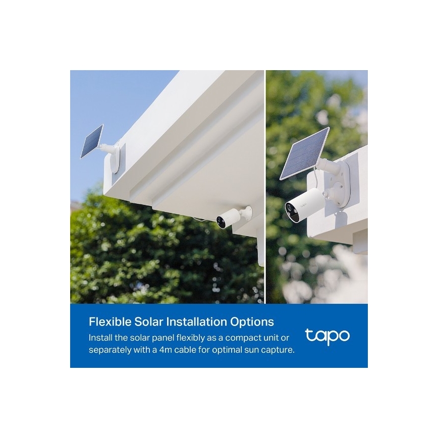 TP-Link - Зовнішня сонячна камера IP65 Wi-Fi