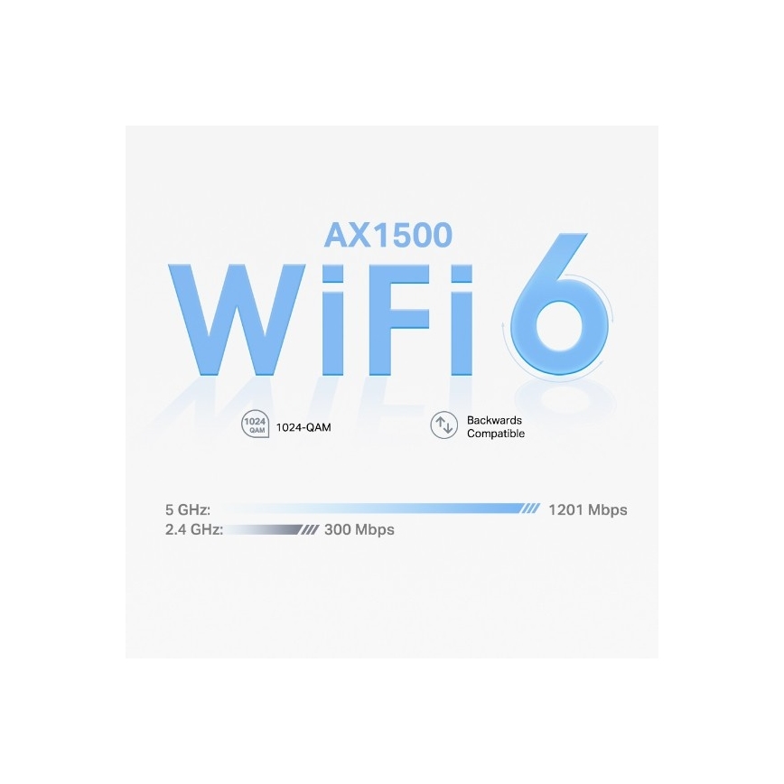TP-Link - комплект из 3 устройств mesh‑системы Wi‑Fi 6 Deco X10 для полного покрытия дома