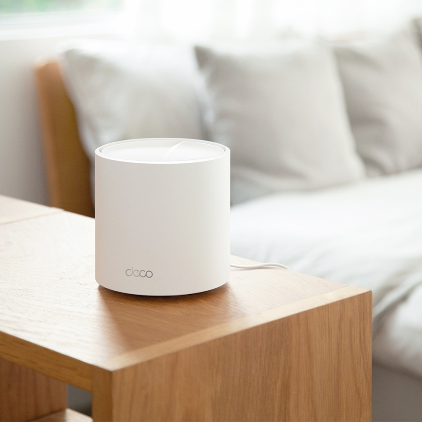 TP-Link - комплект із 3 Wi-Fi 6 mesh-вузлів Deco X50 для всього будинку