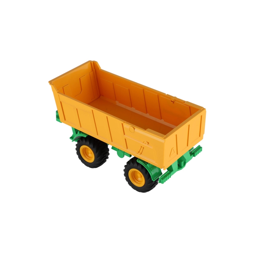 Трактор Zetor с бортовым прицепом 2xAA + пульт дистанционного управления