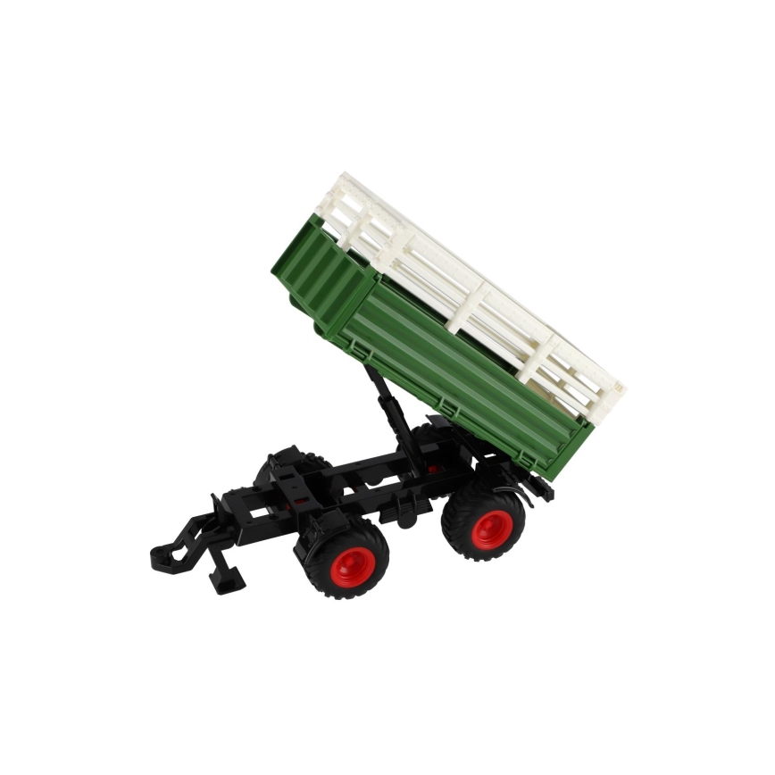 Трактор Zetor з причепом, живлення 2×AA + пульт дистанційного керування