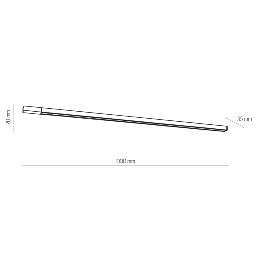 Трековая система 1-фазная TRACER 1 м черный