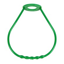 Тримач для люстри пластик зелений