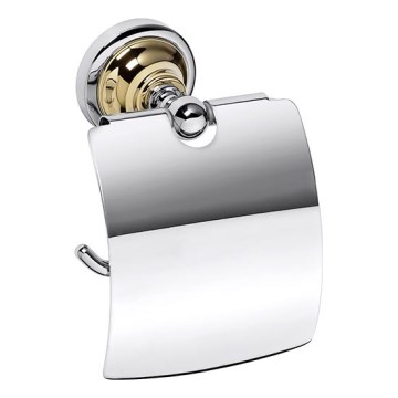 Тримач для паперу 14x15 см сріблястий/золотистий