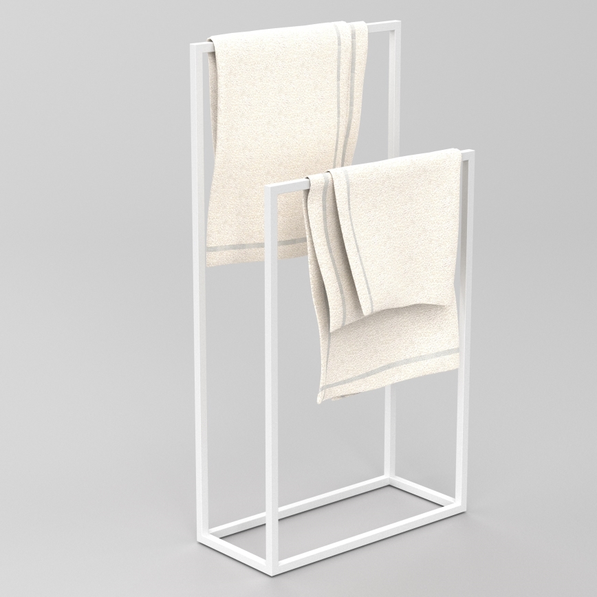 Тримач для рушників 85x45 см білий