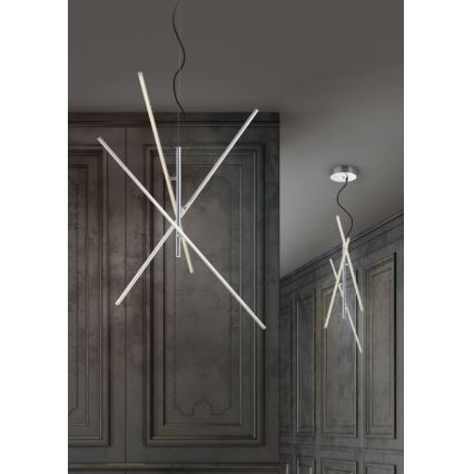 Trio - Підвісна світлодіодна люстра з регулюванням яскравості TIRIAC 3xLED/7,5W/230V