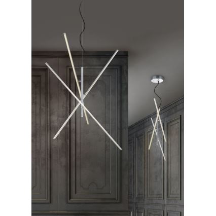 Trio - Підвісна світлодіодна люстра з регулюванням яскравості TIRIAC 3xLED/8,5W/230V