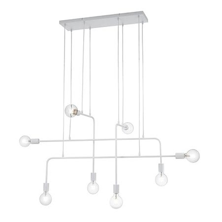 Trio - Подвесная люстра CONNOR 8xE27/10W/230V
