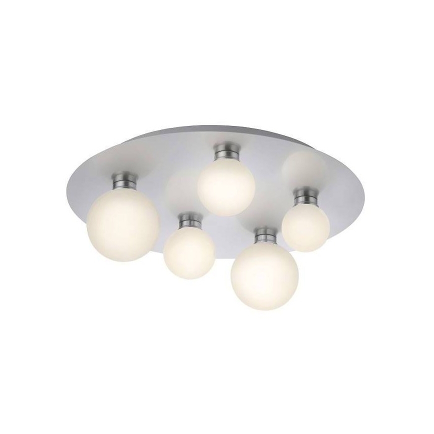 Trio - Светодиодный потолочный RGB-светильник с регулированием яркости DICAPO 5xLED/3W/230V 3000-5000K + дистанционное управление