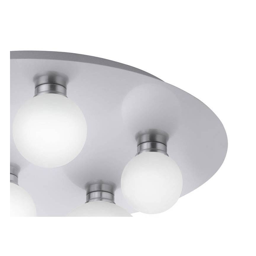 Trio - Светодиодный потолочный RGB-светильник с регулированием яркости DICAPO 5xLED/3W/230V 3000-5000K + дистанционное управление