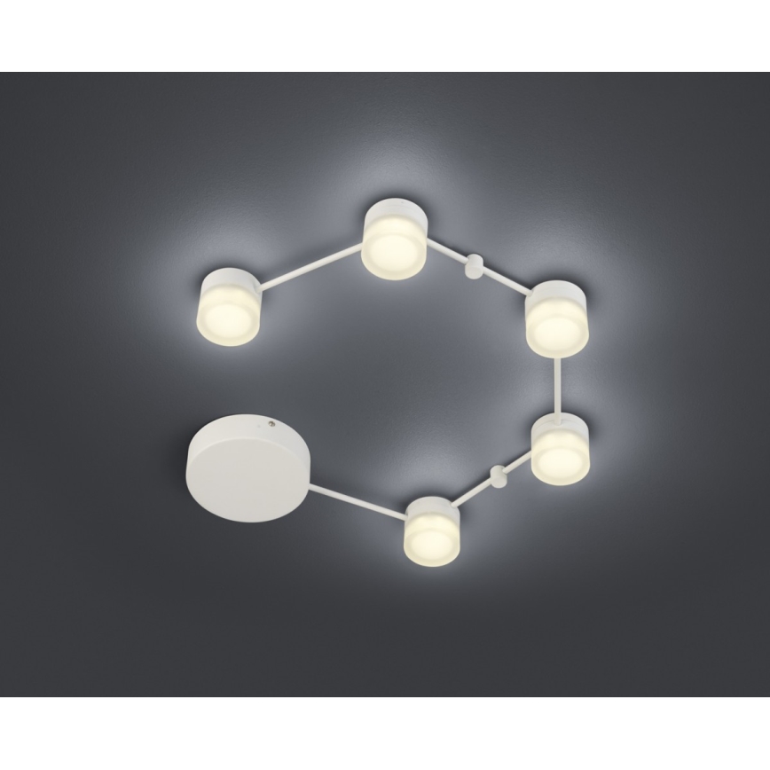 Trio - Светодиодный потолочный светильник с регулированием яркости NASHVILLE 5xLED/3W/230V