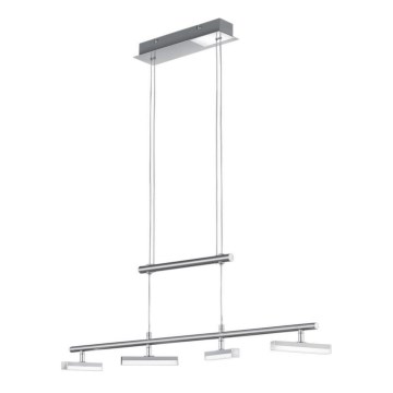 Trio - Светодиодная диммируемая люстра на тросе OPIUM 4xLED/4,5W/230V