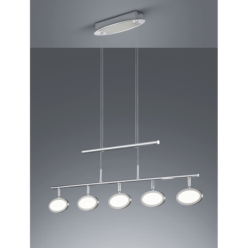 Trio - Світлодіодна підвісна люстра DUELLANT 5xLED/4,3W/230V