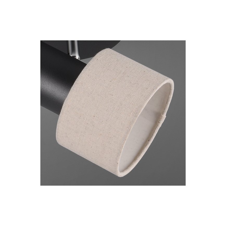 Trio - Точечный светильник WAILER 2xGU10/5W/230V черная