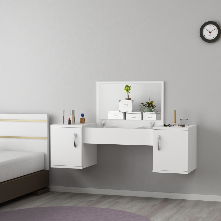 Туалетний столик MERCAN 39x100 см білий