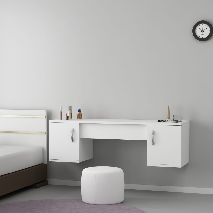 Туалетний столик MERCAN 39x100 см білий