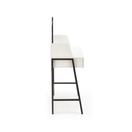 Туалетный столик AGNES 120x80 см белый/черный