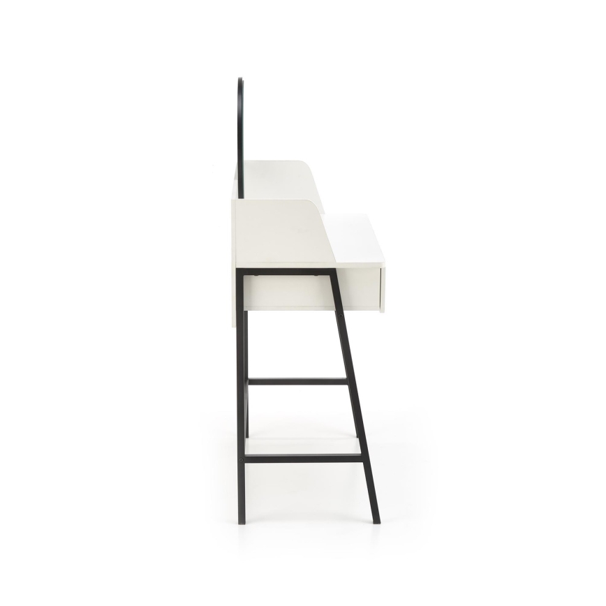 Туалетный столик AGNES 120x80 см белый/черный