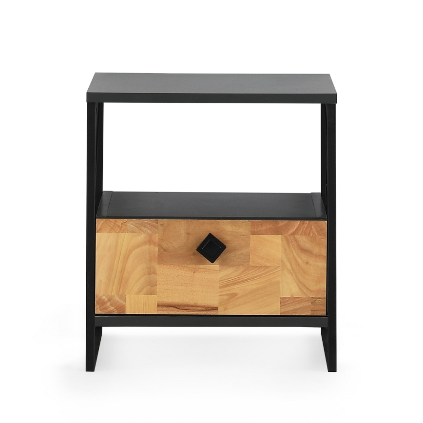 Тумба ALTUNIZADE 50x45 см чорний/коричневий