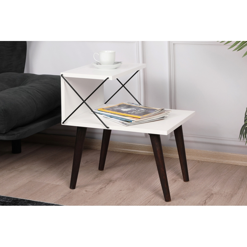 Тумба CROSS 55x50 см білий