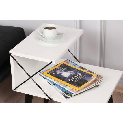 Тумба CROSS 55x50 см білий