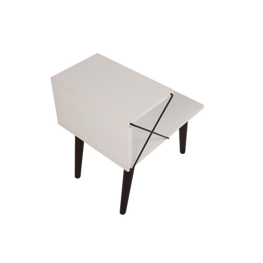 Тумба CROSS 55x50 см білий