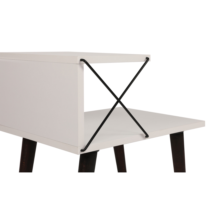 Тумба CROSS 55x50 см білий