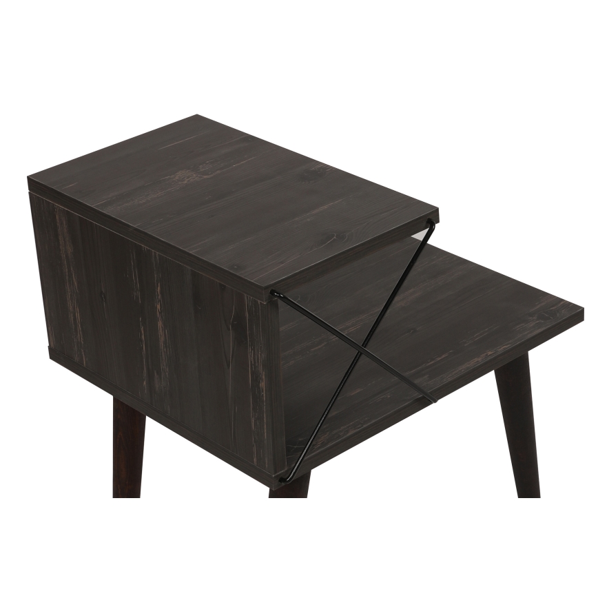 Тумба CROSS 55x50 см коричневий