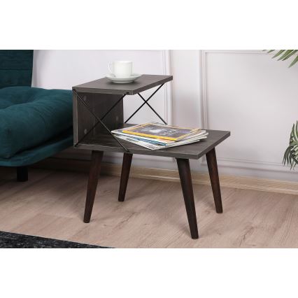 Тумба CROSS 55x50 см коричневий