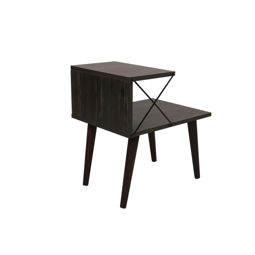 Тумба CROSS 55x50 см коричневий