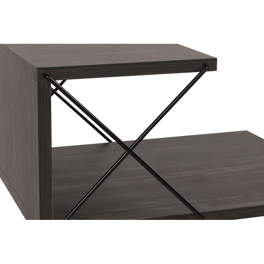 Тумба CROSS 55x50 см коричневий