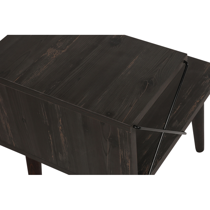 Тумба CROSS 55x50 см коричневий