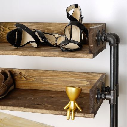 Тумба для обуви BORU 50x90 см черный/ель