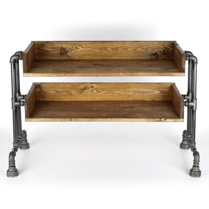 Тумба для обуви BORU 50x90 см черный/ель