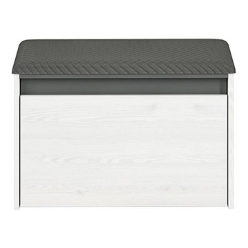 Тумба для обуви CALLA 47x70 см белый/серый