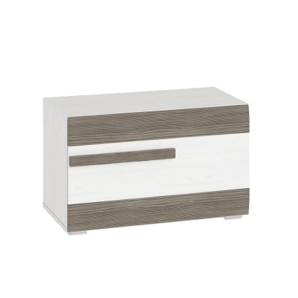 Тумба для обуви SARPA 50x80 см белый/коричневый